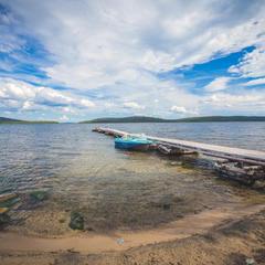 База отдыха Экостровская, Апатиты, Мурманская область