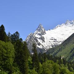 Гостиница Снежная королева Домбай, Домбай, Республика Карачаево-Черкесия 
