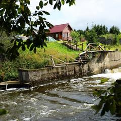 База отдыха У водопада, Саткинский район, Челябинская область