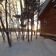 База отдыха Голубая Бухта, Кольский район, Мурманская область