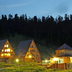  Спортивно-развлекательный комплекс Пик Звездный, Оленья Речка, Красноярский край