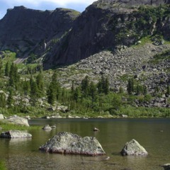 База отдыха Ергаки, Оленья Речка, Красноярский край
