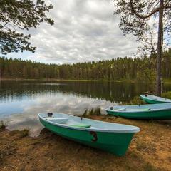 База отдыха Шишки на Лампушке - Финская Калевала, Раздолье, Ленинградская область