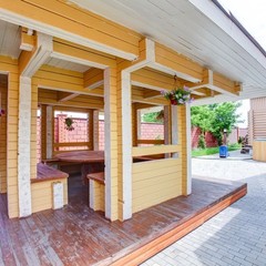 Гостиница Гостеев. Банная усадьба, Щелково, Московская область