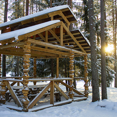 База отдыха  Заветное , Мельниково, Ленинградская область