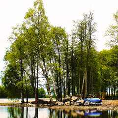 База отдыха Рыбная слобода, Приозерский район, Ленинградская область