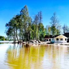 База отдыха Рыбная слобода, Приозерский район, Ленинградская область