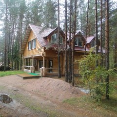 База отдыха Коттеджи на Бурной, Приозерский район, Ленинградская область