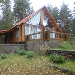 База отдыха Коттеджи на Бурной, Приозерский район, Ленинградская область