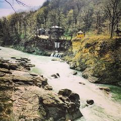 Гостиница Водопады Руфабго, Поселок Цветочный, Республика Адыгея