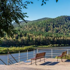База отдыха Манская петля, Дивногорск, Красноярский край