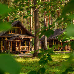 Гостинично-туристический комплекс Таёжный угол, Бирюзовая Катунь, Алтайский край