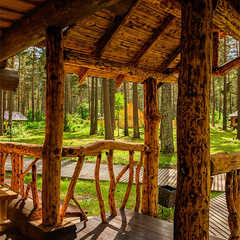 Гостинично-туристический комплекс Таёжный угол, Бирюзовая Катунь, Алтайский край