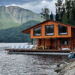 Плавбаза Капитан, Поселок Майна, Республика Хакасия