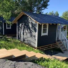 Дом отдыха Домик в Карелии на берегу озера в Райгубе, Кондопожский район, Республика Карелия