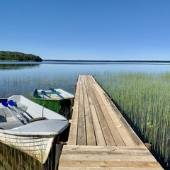 Дом отдыха Домик в Карелии на берегу озера в Райгубе, Кондопожский район, Республика Карелия