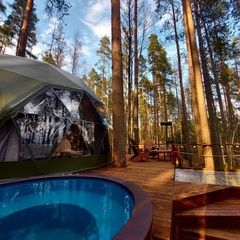Глэмпинг Forest Lake, Выборгский район, Ленинградская область