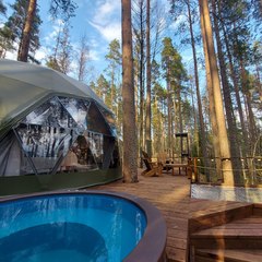 Глэмпинг Forest Lake, Выборгский район, Ленинградская область
