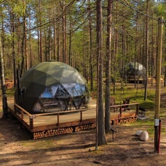 Глэмпинг Forest Lake, Выборгский район, Ленинградская область