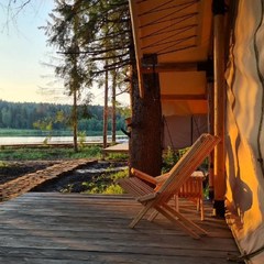Глэмпинг Заповедник, Рузский район, Московская область
