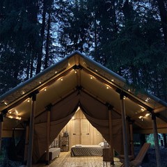 Глэмпинг Заповедник, Рузский район, Московская область