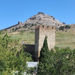 Гостевой дом Под крепостью, Судак, Крым