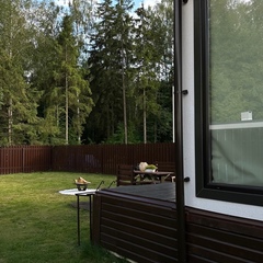 Дом в стиле Фахверк у леса, Истра, Московская область