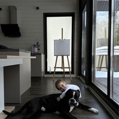 Дом в стиле Фахверк у леса, Истра, Московская область