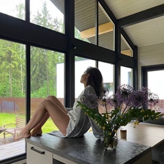 Дом в стиле Фахверк у леса, Истра, Московская область