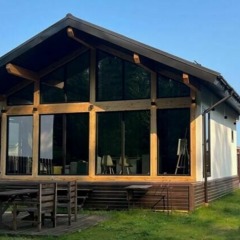 Дом в стиле Фахверк у леса, Истра, Московская область