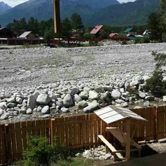 Гостевой дом Домики у реки, Аршан, Республика Бурятия