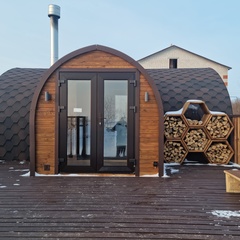 Глэмпинг Прибой, Зеленодольский район, Татарстан