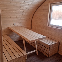 Глэмпинг Прибой, Зеленодольский район, Татарстан