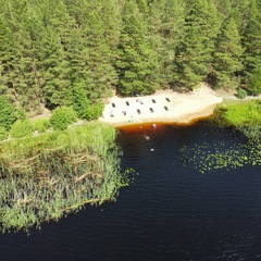 База отдыха Домик на озере, Гдовский район, Псковская область