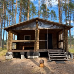 База отдыха Домик на озере, Гдовский район, Псковская область