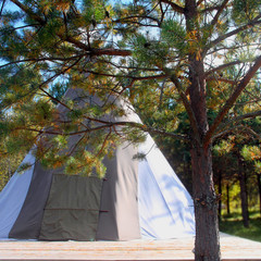 Глэмпинг у реки Hoki Camp, Калининский район, Тверская область