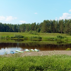 Глэмпинг у реки Hoki Camp, Калининский район, Тверская область