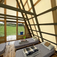 Глэмпинг у реки Hoki Camp, Калининский район, Тверская область