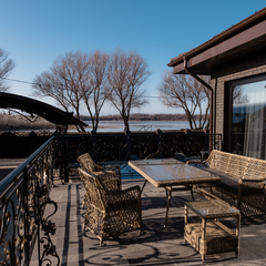 База отдыха Гостевой VIP дом на Волге, село Заволжское, Астраханская область