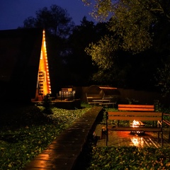 Глэмпинг Домик Лесника, Солотча, Рязанская область