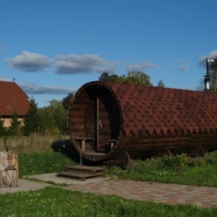 База отдыха Коттеджи на берегу реки Нерль, Калязинский район, Тверская область