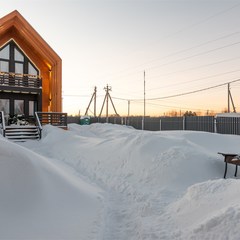 Загородный дом Домик у озера, Дмитровский район, Московская область