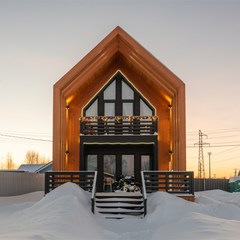 Загородный дом Домик у озера, Дмитровский район, Московская область
