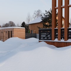 Загородный дом Домик у озера, Дмитровский район, Московская область
