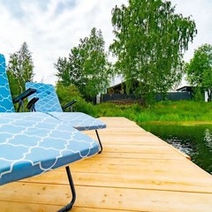 Загородный дом Домик у озера, Дмитровский район, Московская область