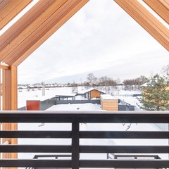 Загородный дом Домик у озера, Дмитровский район, Московская область
