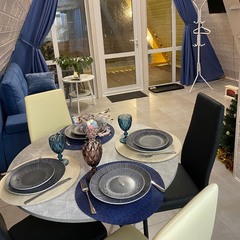 Загородный клуб По Щучьему Велению Белый домик A-frame с чаном, Новая Усмань, Воронежская область