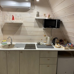 Загородный клуб По Щучьему Велению Белый домик A-frame с чаном, Новая Усмань, Воронежская область