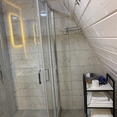 Загородный клуб По Щучьему Велению Белый домик A-frame с чаном, Новая Усмань, Воронежская область