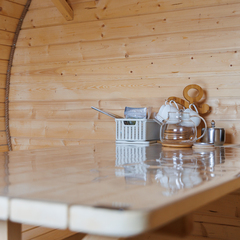 Загородный клуб По Щучьему Велению Белый домик A-frame с чаном, Новая Усмань, Воронежская область